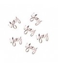Confettis Yay Rose Gold