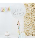 Giant Hooray Balloon with Tassels