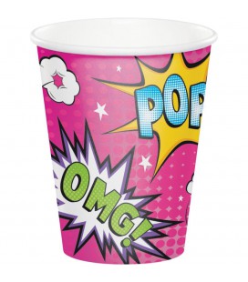 Superhero Girl Cups
