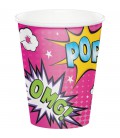 Superhero Girl Cups