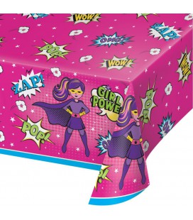 Superhero Girl Tischdecke