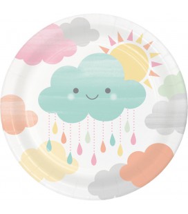 Petites Assiettes Joyeux Nuages