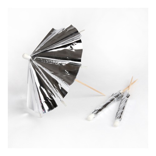 24 Holographic Cocktail Umbrellas