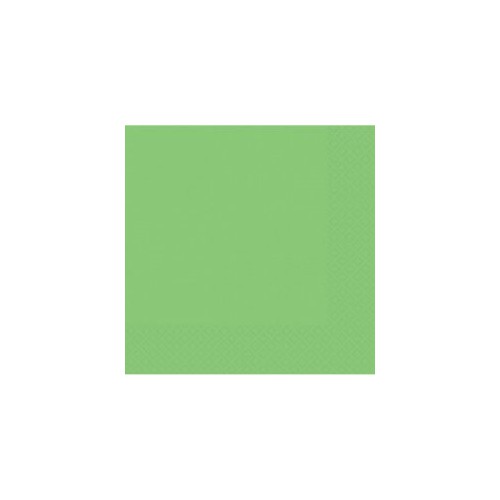 20 Grandes Serviettes Lime