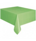 Zitronengrüne Tischdecke