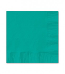 20 Turquoise Cake Napkins