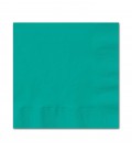 20 Petites Serviettes Turquoise