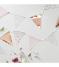 Rose Gold Floral Bunting