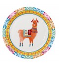 Grandes Assiettes Boho Lama Party