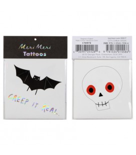 Totenkopf & Fledermaus Tattoos