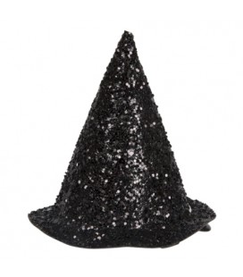 Hair Clips with Witch Hats