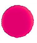 Magenta Round Mylar Balloon