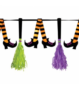 Tassel Pennant Banner Witches' Crew