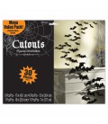 30 Découpes Maison Hantée Chauves-Souris