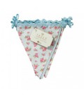 Rose Gold Floral Bunting