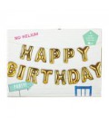 Ballons Mylar Lettres Dor
