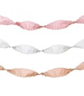 3 Blush Streamers