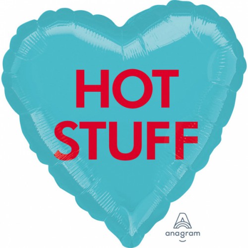 Ballon Mylar Coeur "Hot Stuff"