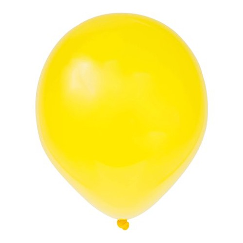 8 Ballons jaune cajun nacré