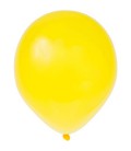 8 Pearlized Cajun Yellow Balloons