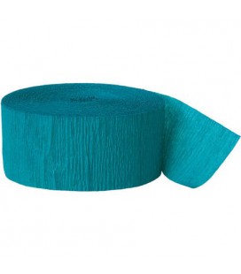 Serpentin Crépon Bleu Sarcelle