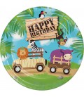 Assiettes Jungle