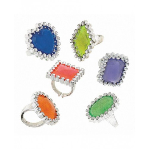 6 Groovy Metallic Rings