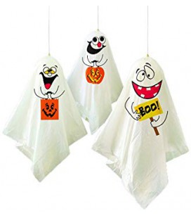 3 Ghosts Hanging Decorations