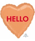 Hello Mylar Balloon