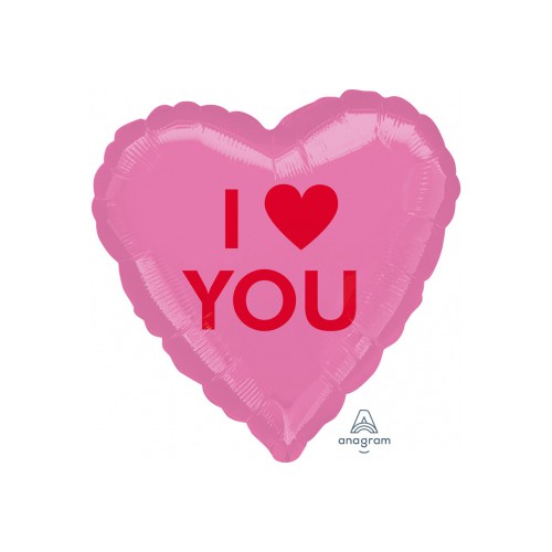 I Heart You Mylar Balloon