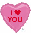 Ballon Mylar I Love You