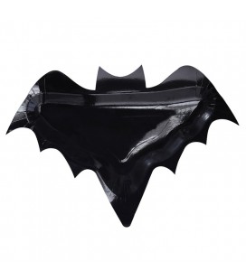 Assiettes Chauve-Souris Noires