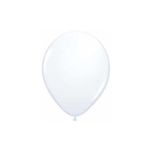 Ballon Mini Blanc 13cm