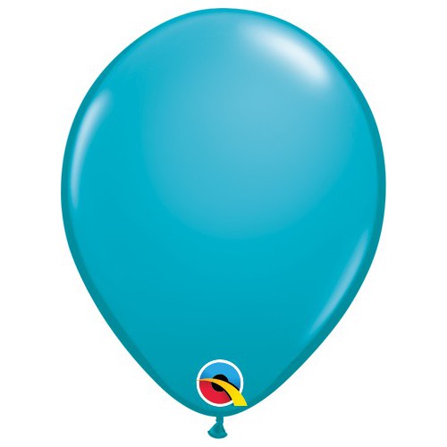 Ballon Standard Bleu Tropique 28 cm