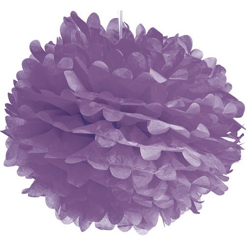 Large Lavender Pom Pom