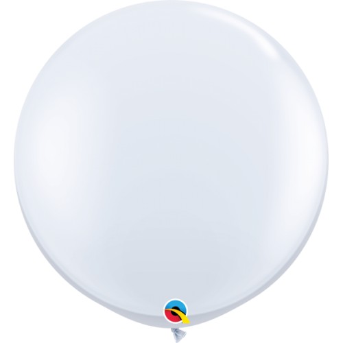 White Giant Balloon 90 cm