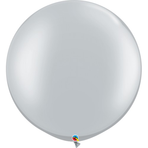 Silver Giant Balloon 90 cm