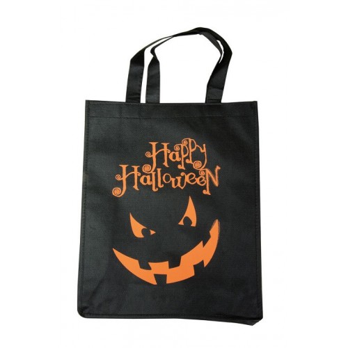 Halloween Vliesstofftaschen Schwarz