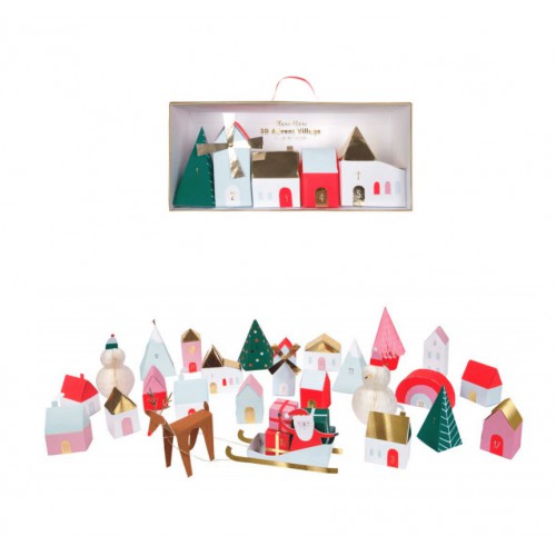 Advent Village Calendar