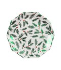 Petites Assiettes Feuilles & Baies Festives