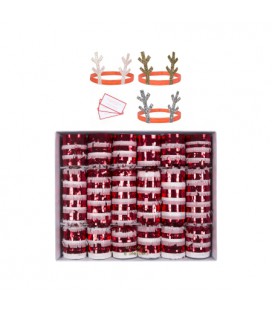 Zuckerstangen-Knallbonbons mit Fransen