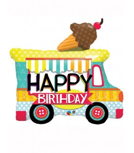 Ballon Mylar Happy Birthday To You