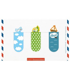 Magnetic Bookmarks Tribal