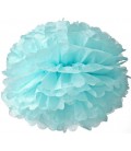 Grand Pompon Bleu Clair