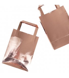 Pochettes cadeaux rose gold