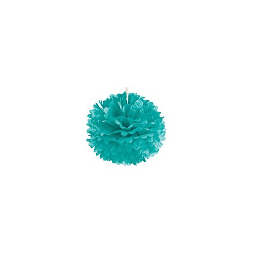 Large Turquoise Pom Pom