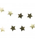 Gold Foiled Star Garland