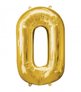 Ballon Mylar Chiffre 0