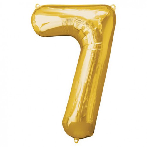 Mylar Ballon Number 7