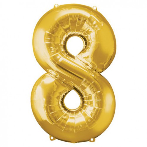 Ballon Mylar Chiffre 8